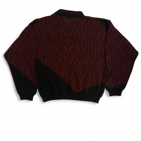 rare vtg 80s 90s y2k preppy retro boho streetwear mock neck - Picture 3 of 3